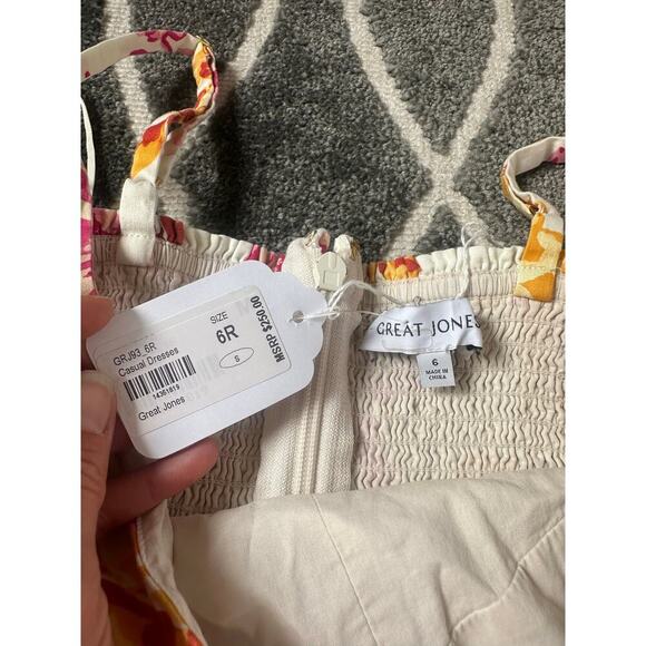 Grace Jones Floral Dress Size 6 - Picture 6 of 8